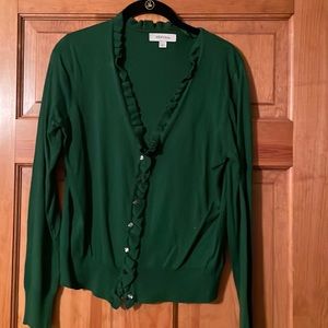 Dark Green Cardigan